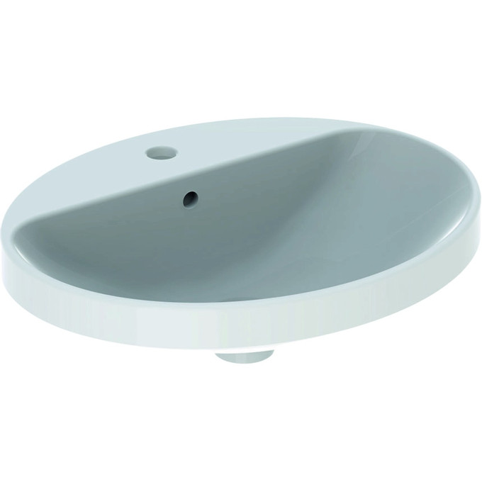 Раковина встраиваемая GEBERIT VARIFORM 45x60 см 500.735.01.2 без отверстия перелива